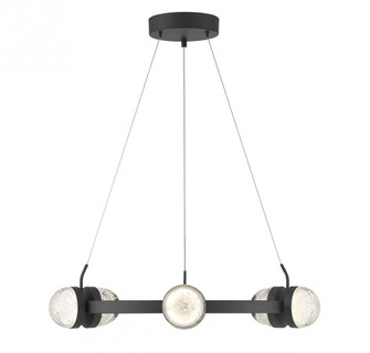 Biscayne 12-Light LED Chandelier in Matte Black (128|1-4486-12-89)