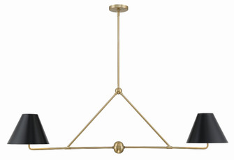 Xavier 4 Light Vibrant Gold Chandelier (205|XAV-B9307-VG)