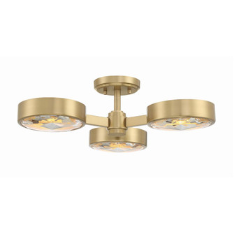 Orson 22.5'' Modern Gold Semi Flush Mount (205|ORS-733-MG)
