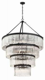 Emory 40'' Black Forged Chandelier (205|EMO-5409-BF)