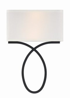 Brinkley 2 Light Black Forged Sconce (205|BRK-A3702-BF)