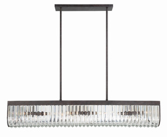 Alister 6 Light Charcoal Bronze Chandelier (205|ALI-B2007-CZ)