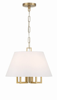 Libby Langdon for Crystorama Westwood 5 Light Vibrant Gold Pendant (205|2255-VG)