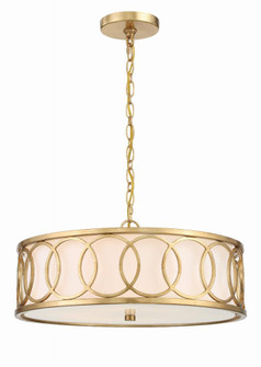 Libby Langdon Graham 18'' Antique Gold Chandelier (205|287-GA)