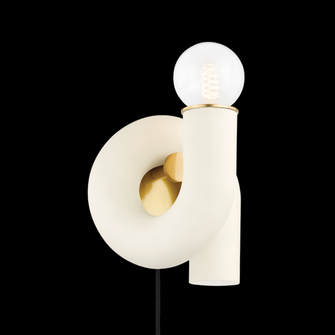 Jolie Plug-In Sconce (6939|HL725201-AGB/TCR)