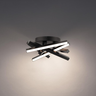 PARALLAX Flush Mount Light (1357|FM-73116-27-BK)