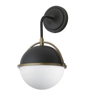 Duke-Wall Sconce (19|12416SWBKWBR)