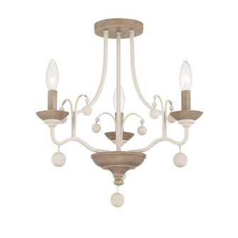 Colonial Charm - 3 Light Semi Flush (10|2662-717)