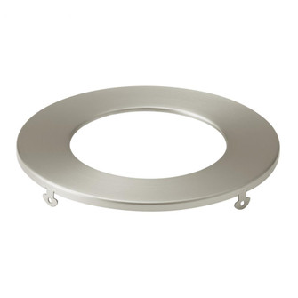 Direct-to-Ceiling Slim Decorative Trim 4 inch Round Brushed Nickel (2|DLTSL04RNI)