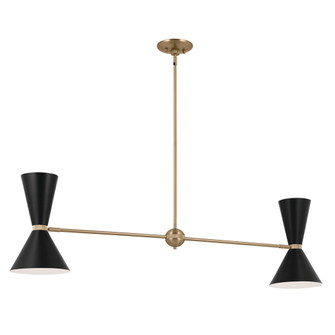 Linear Chandelier 4Lt (2|52569CPZBK)