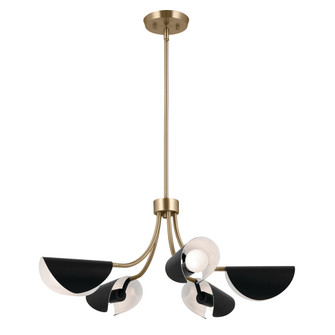 Chandelier/Semi Flush 5Lt (2|52558CPZBK)