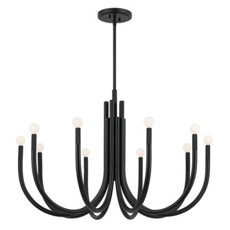 Chandelier 10Lt (2|52551BK)