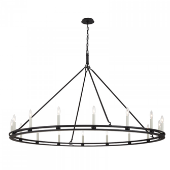 Sutton Chandelier (52|F6234-TBK)