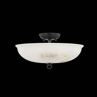 3 LIGHT SEMI FLUSH (57|MDS810-DB)