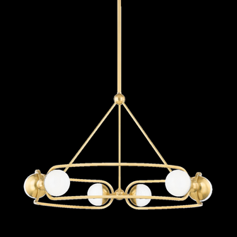 6 LIGHT CHANDELIER (57|2531-AGB)
