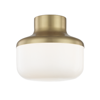 1 LIGHT FLUSH MOUNT (6939|H144501S-AGB)