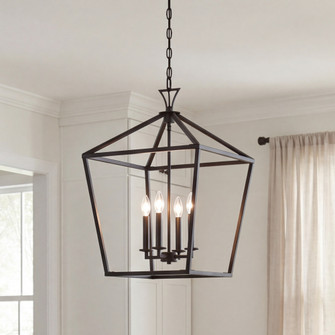 Townsend 4-Light Pendant in Matte Black (128|3-421-4-89)
