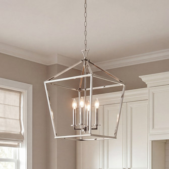 Townsend 4-Light Pendant in Polished Nickel (128|3-421-4-109)