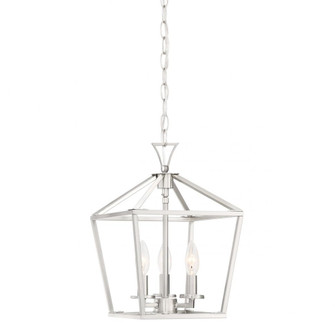 Townsend 3-Light Pendant in Satin Nickel (128|3-420-3-SN)