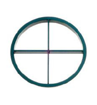 LENS D3.8 INCH GREEN (1357|LENS-30-GRN)