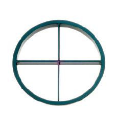 LENS D3.8 INCH CLEAR (1357|LENS-30-CL)