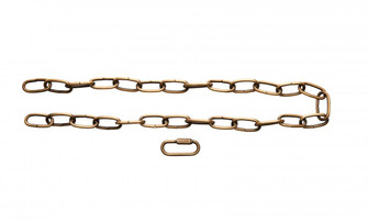 36'' Heavy Gauge Chain Natural Brass (2|4901NBR)