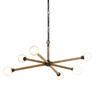 Nomad Chandelier (52|F7256-BRZ)
