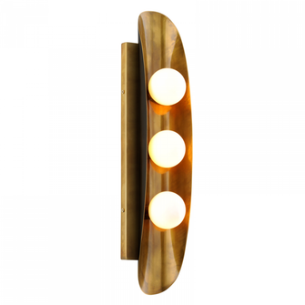 Hopper Wall Sconce (86|271-13-VB/BBR)