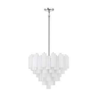 Addis 26.75'' Polished Chrome Chandelier (205|ADD-312-CH-WH)