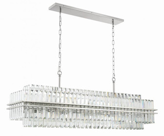 Hayes 50'' Polished Nickel Linear Chandelier (205|HAY-1417-PN)