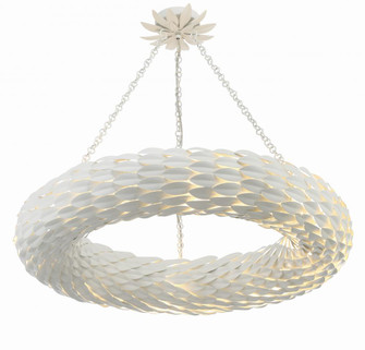 Broche 33.5'' Matte White Chandelier (205|538-MT)