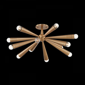 KEANU Semi Flush (52|C1030-PBR)