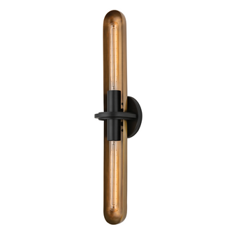 TUSCON Wall Sconce (52|B8626-PBR/SBK)