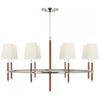 Bryant Wrapped Ring Chandelier (279|TOB 5588PN/NAT-L)