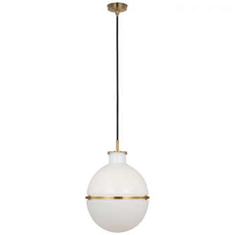 Maxey 14'' Globe Pendant (279|TOB 5486HAB-WG)
