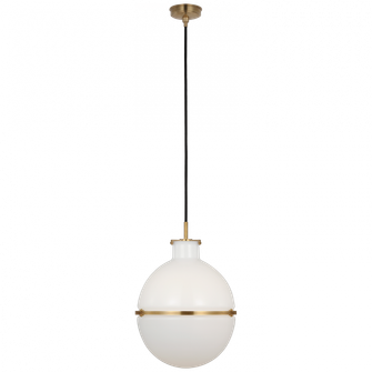 Maxey 14'' Globe Pendant (279|TOB 5486HAB-WG)