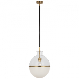 Maxey 14'' Globe Pendant (279|TOB 5486HAB-CG/WG)