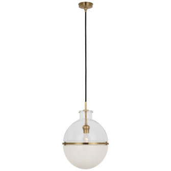 Maxey 14'' Globe Pendant (279|TOB 5486HAB-CG/WG)