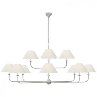 Piaf Oversized Two Tier Chandelier (279|TOB 5458PW-L)