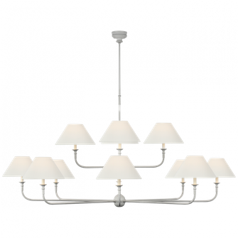 Piaf Oversized Two Tier Chandelier (279|TOB 5458PW-L)