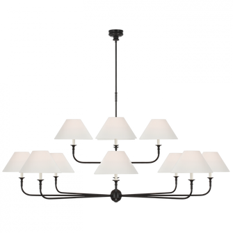 Piaf Oversized Two Tier Chandelier (279|TOB 5458AI/EBO-L)