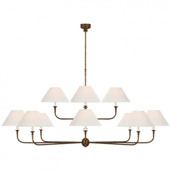 Piaf Oversized Two Tier Chandelier (279|TOB 5458AG-L)