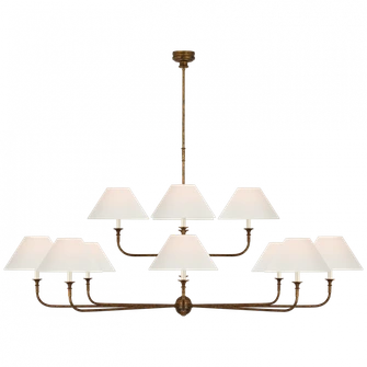 Piaf Oversized Two Tier Chandelier (279|TOB 5458AG-L)