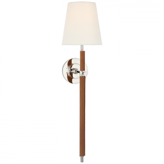 Bryant Large Wrapped Tail Sconce (279|TOB 2582PN/NAT-L)