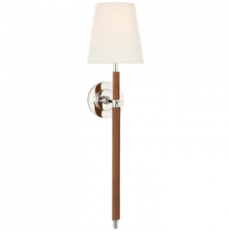 Bryant Large Wrapped Tail Sconce (279|TOB 2582PN/NAT-L)
