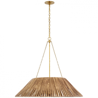 Corinne Extra Large Wrapped Hanging Shade (279|MF 5035SB-NTW) Corinne Extra Large Wrapped Hanging Shade (279|MF 5035SB-NTW)