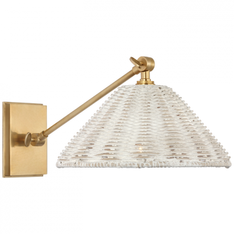 Wimberley Single Library Wall Light (279|MF 2200SB-WW)