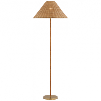 Wimberley Medium Wrapped Floor Lamp (279|MF 1200SB-NTW)