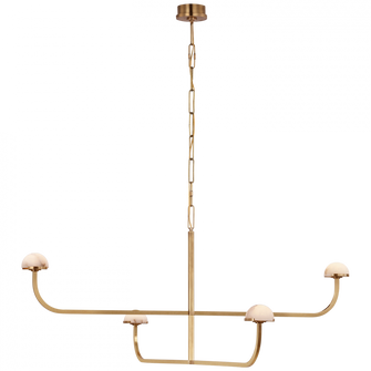 Pedra Two Tier Shallow Chandelier (279|KW 5624AB-ALB)