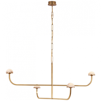 Pedra Two Tier Shallow Chandelier (279|KW 5624AB-ALB)
